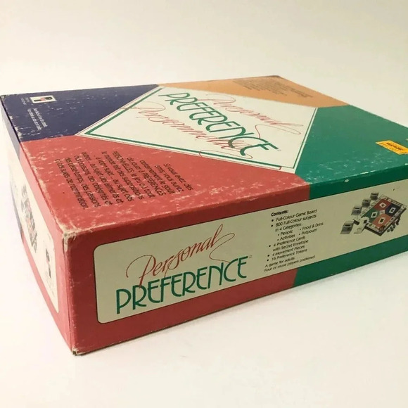 1987 Personal Preference  Board Game Playtoy Industries - Picture 16 of 16